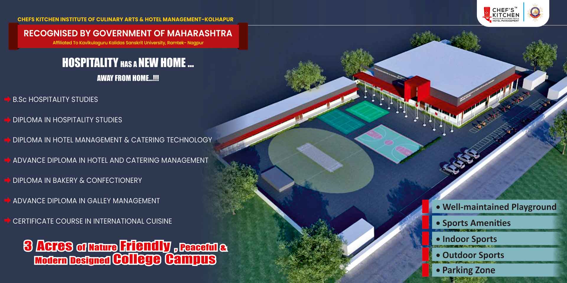 Best Hotel Management Institute in Kolhapur